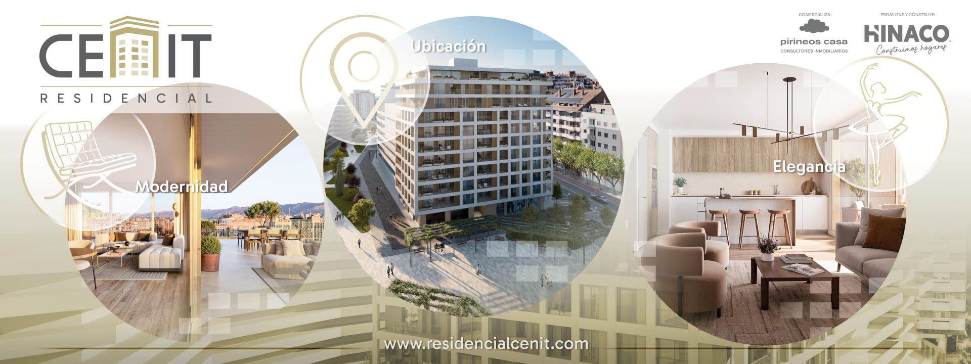 Valla publicitaria Cenit Residencial